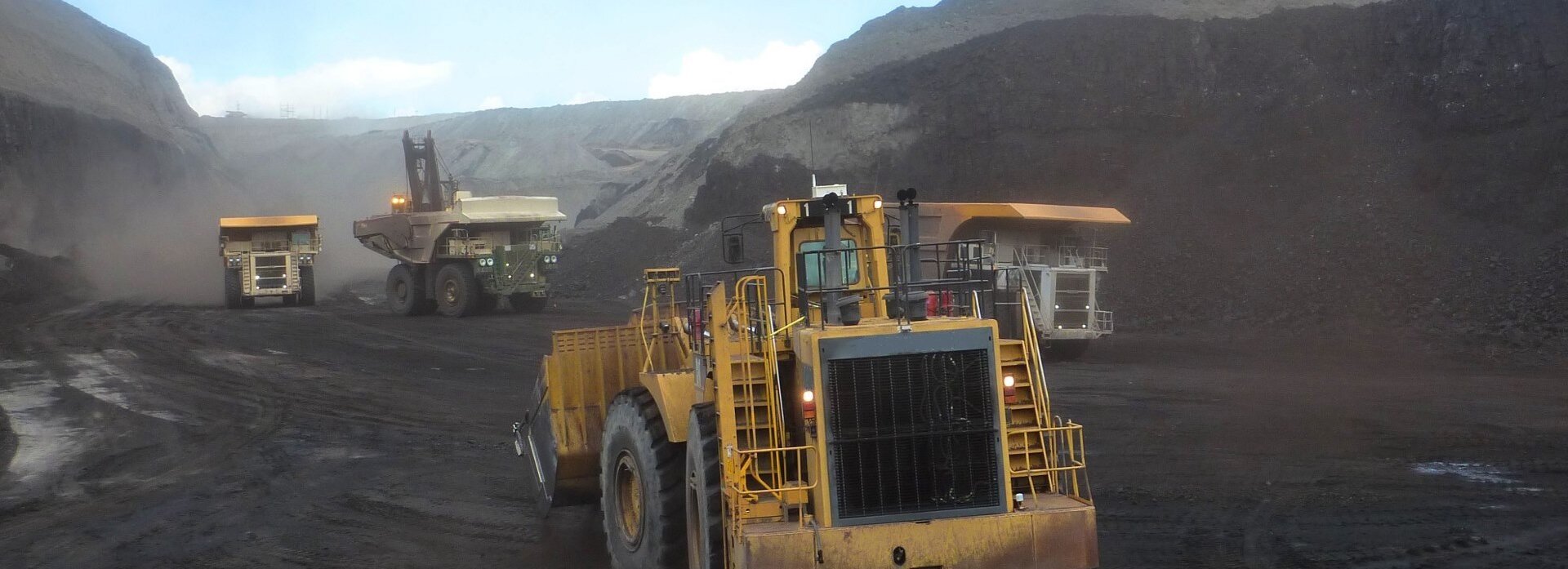 Mining haul truck fleet